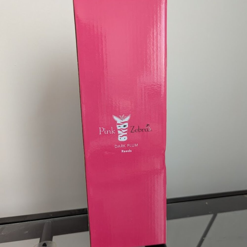 Pink Zebra Plum Reed Oil Diffuser - Picture 3 of 3